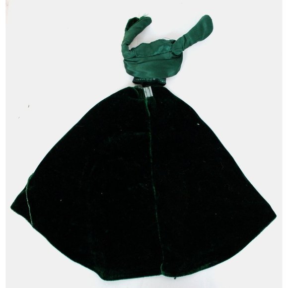 2004 Holiday Barbie Special Edition Doll Replacement Green Velvet Dress Coat Top - Picture 2 of 8